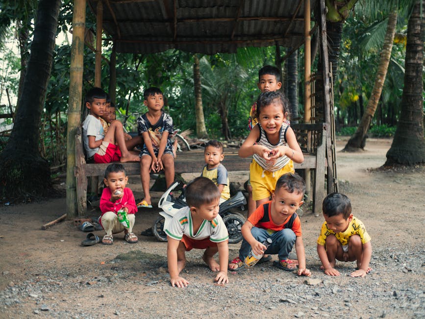Activités ludiques pour enfants en plein air