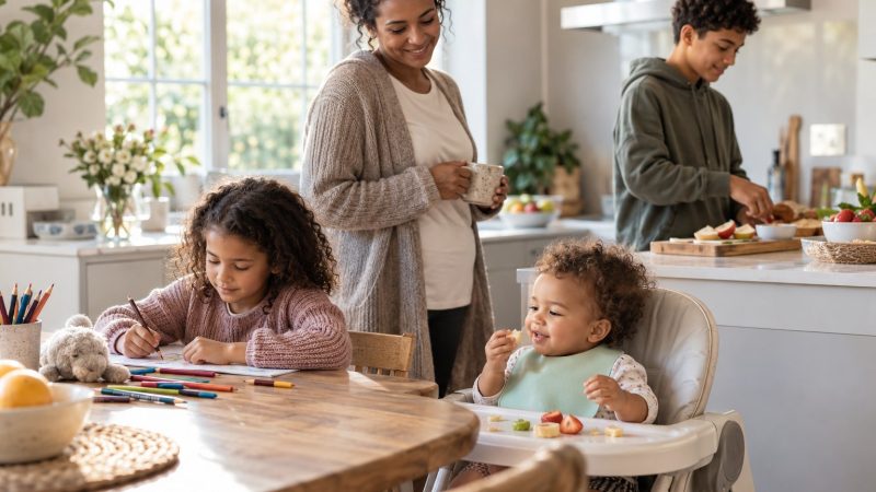 Bébés, enfants, ados : tenir le cap familial quand les âges tirent dans tous les sens