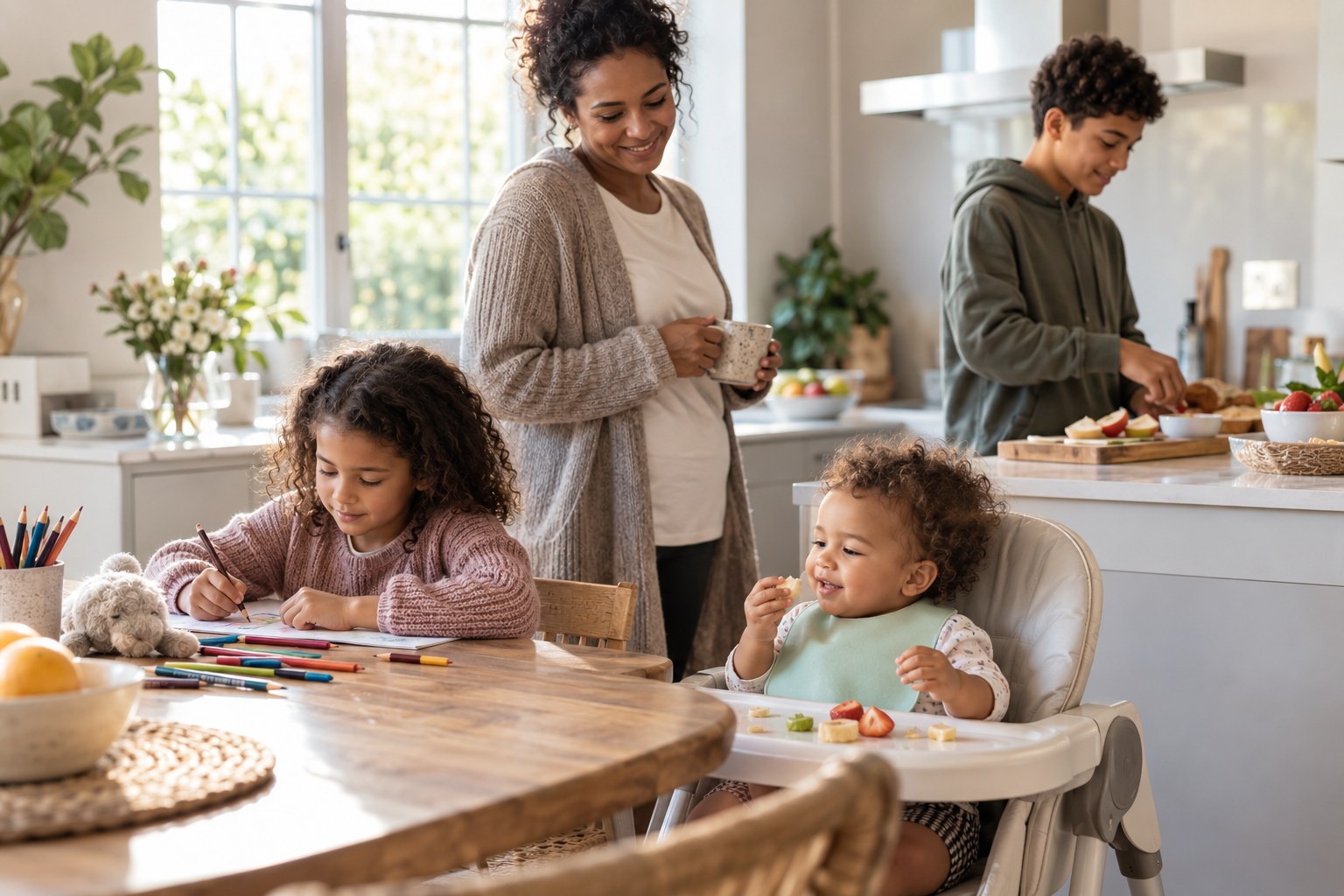 Bébés, enfants, ados : tenir le cap familial quand les âges tirent dans tous les sens